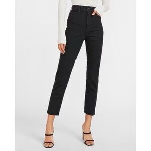 Express Mom Super High Rise Jeans, Size 2